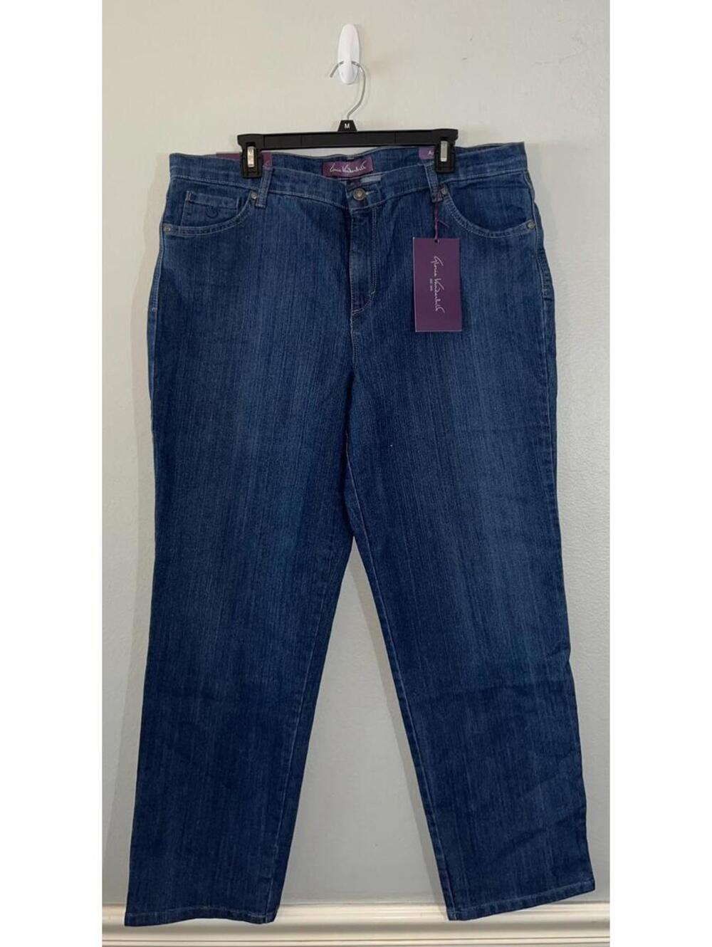 Gloria Vanderbilt Amanda Classic Fit Tapered Jeans Plus Women's 18W NWT